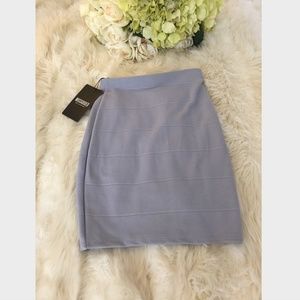 NEW! Missguided Women's Gray Bandage Mini Skirt 1